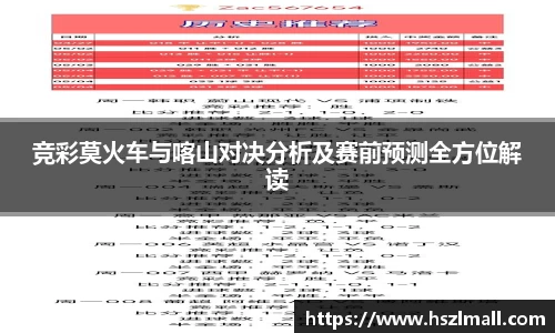 竞彩莫火车与喀山对决分析及赛前预测全方位解读